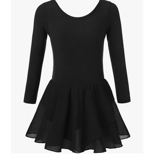 Euc black ballerina tutu dress size 4T